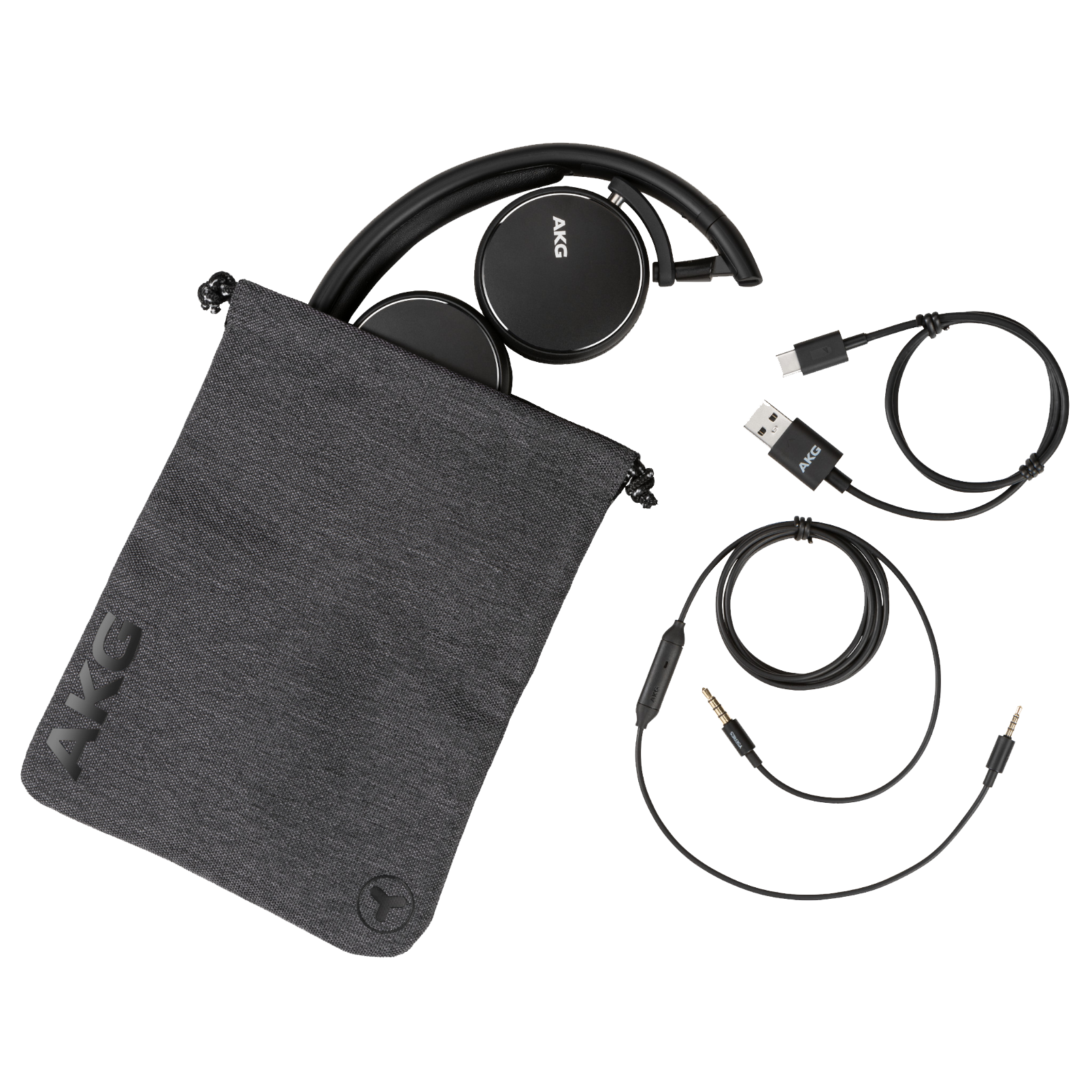 AKG Y400 WIRELESS - Black - Wireless mini on-ear headphones - Detailshot 3